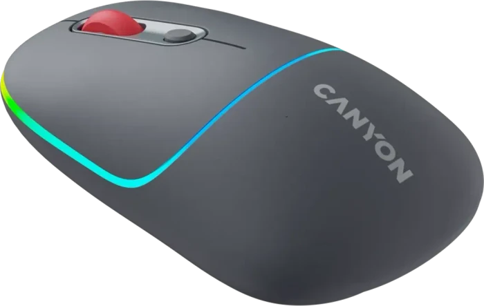 Canyon OnClick 22 / MW-22 Dual-Mode Wireless Mouse grau, USB/Bluetooth