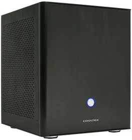 Cooltek Coolcube schwarz, Mini-ITX