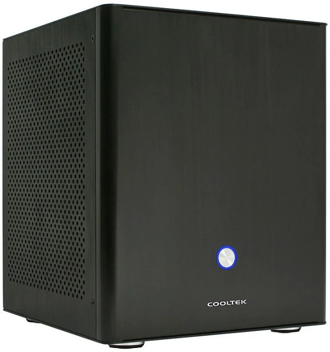 Cooltek Coolcube schwarz, Mini-ITX