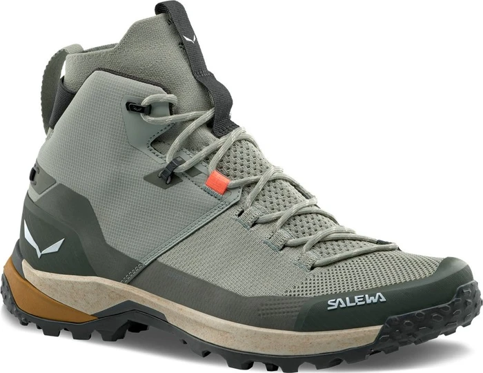 Salewa Puez Knit Mid Powertex shadow/dark olive (Herren)