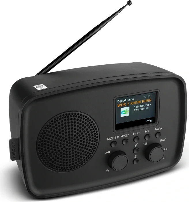 Medion Life DAB+ Radio DRE-1 schwarz
