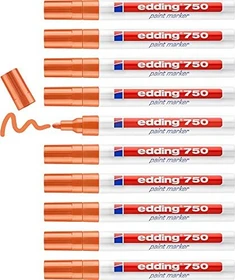 edding 750 Lackmarker orange, 10er-Pack