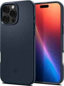 Spigen Thin Fit (MagFit) für Apple iPhone 16 Pro Max metal slate
