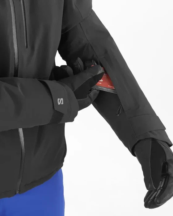 Salomon Highland Snowboardjacke deep black (Herren)