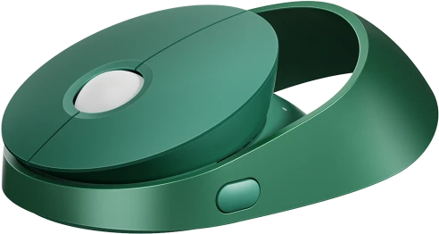 Rapoo Ralemo Air 1 Multi-mode Wireless Charging Mouse grün, USB/Bluetooth