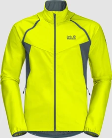 Jack Wolfskin Tandem Softshell Fahrradjacke flashing yellow (Herren)