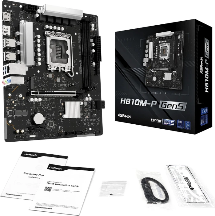 ASRock H810M-P Gen5 (Intel 1851)