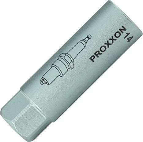 Proxxon 3/8" Zündkerzen-Steckschlüssel für Sechskant und Doppelsechskant 14mm