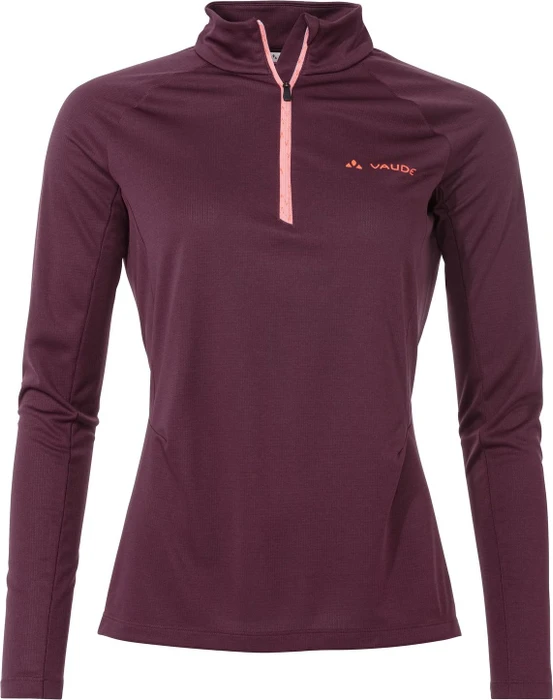Vaude Larice II Funktionsshirt langarm cassis (Damen)