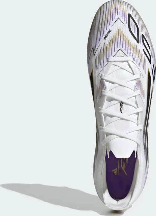 adidas F50 Pro FG cloud white/core black/gold metallic