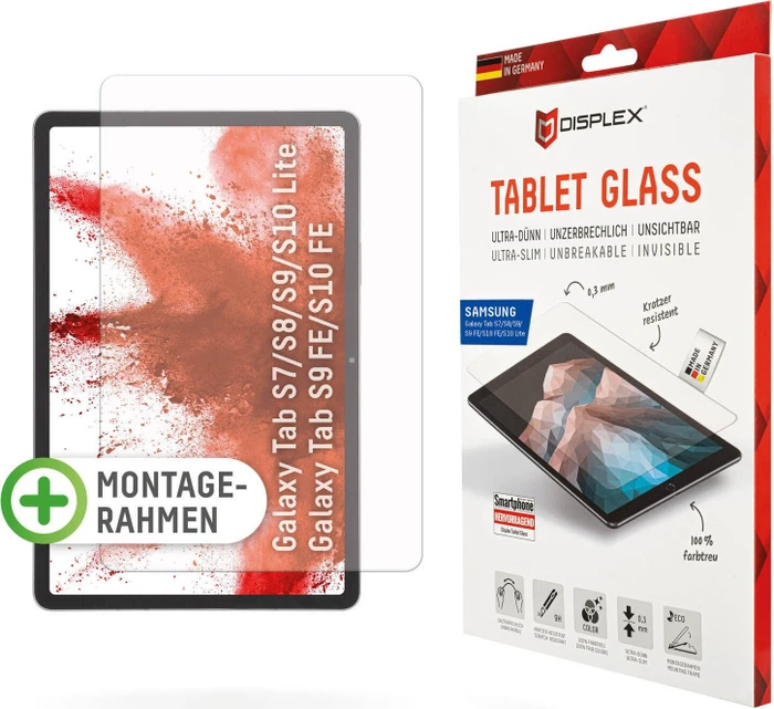 Displex Tablet Glass für Samsung Galaxy Tab S7/S8/S9/S9 FE