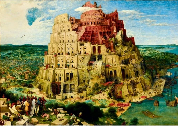 Bluebird Puzzle Pieter Bruegel the Elder The Tower of Babel, 1563