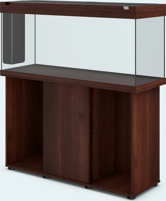 Juwel Rio 240 LED Aquarium-Set mit Unterschrank, dunkles Holz/dunkles Holz, 240l