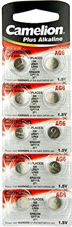 Camelion Alkaline AG6 (LR69/LR921), 10er-Pack