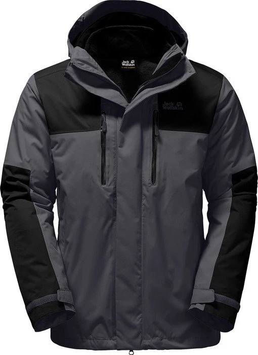 Jack Wolfskin Jasper Funktionsjacke ebony (Herren)