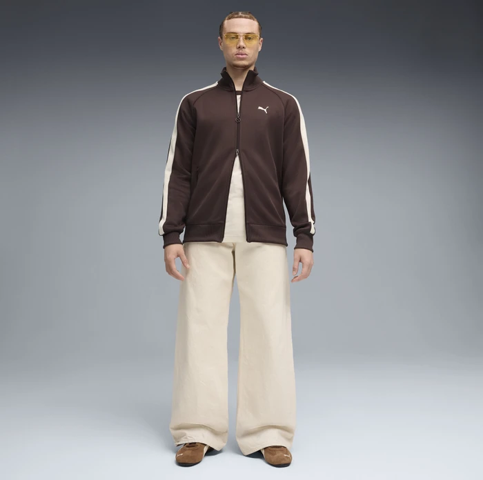Puma T7 Always On Trainingsjacke chocolate brown (Herren)