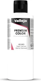 Vallejo Premium Airbrush Color satin varnish, 200ml