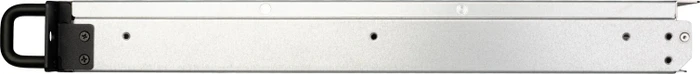 SilverStone RM100, Rackmount Storage, schwarz/grau, 1HE, Flex-ATX