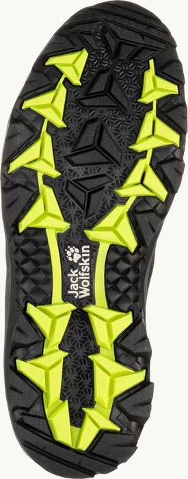 Jack Wolfskin Vojo 3 Texapore Low dark brown/lime (Herren)