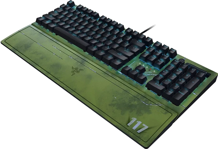 Razer BlackWidow V3 Halo Infinite Edition, Razer GREEN, USB, US