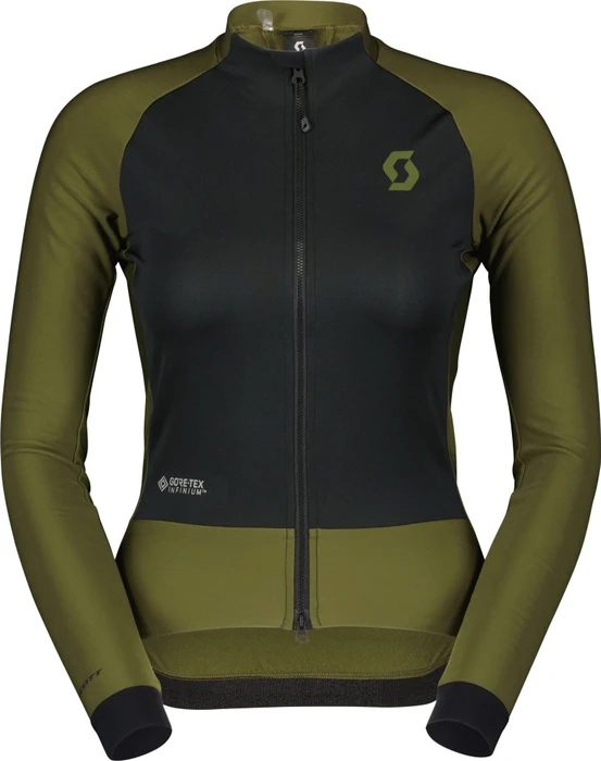 Scott RC Pro Warm Hybrid LTD Trikot langarm fir green/black (Damen)