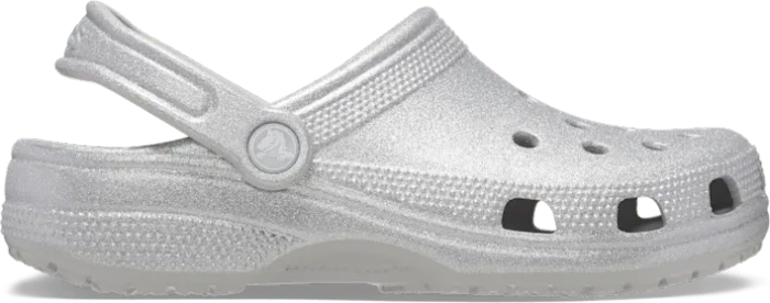 Crocs Classic Glitter silver glitter (Damen)