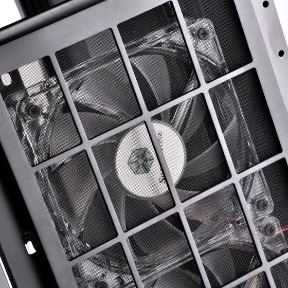 SilverStone Redline Series RL06 PRO schwarz/rot, Acrylfenster