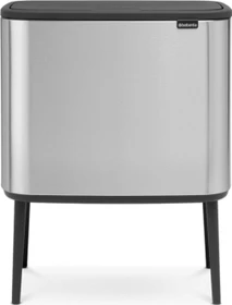 Brabantia Bo Touch Bin 34l matt steel fingerprint proof