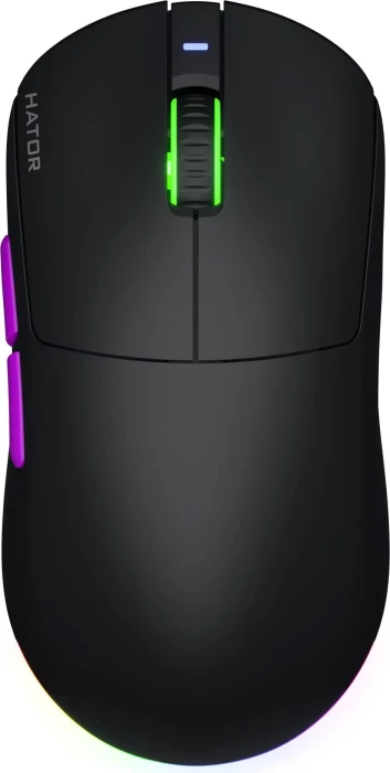 Hator Quasar 3 Ultra 8K Wireless Gaming Mouse schwarz, USB/Bluetooth