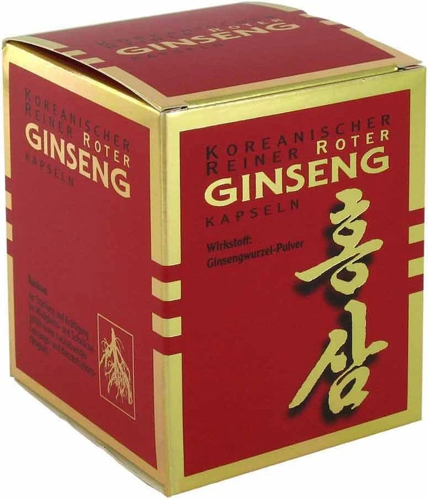 KGV Korea Ginseng Roter Ginseng Extrakt Kapseln, 200 Stück