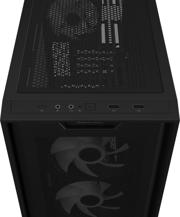 ASUS A21 PLUS Black, Glasfenster