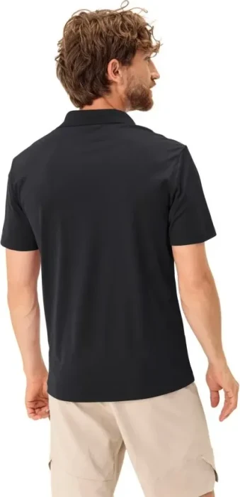 Vaude Essential Poloshirt kurzarm schwarz (Herren)