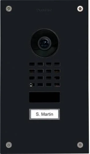 DoorBird D1101UV IP Video-Türsprechanlage, Edelstahl V2A, gebürstet, Unterputz