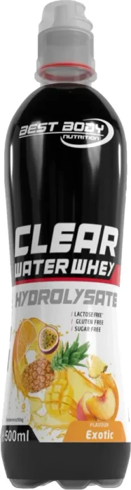 Best Body Nutrition Clear Water Whey Drink Exotic 12x500ml