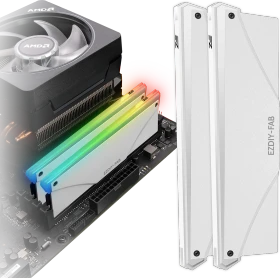 EZDIY-FAB ARGB RAM-Kühler, weiß