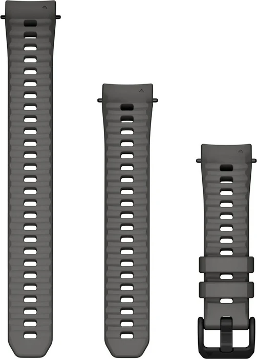 Garmin Ersatzarmband 20mm Silikon für Instinct E 40mm charcoal