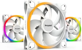 be quiet! Light Wings White PWM, LED-Steuerung, 140mm, 3er-Pack