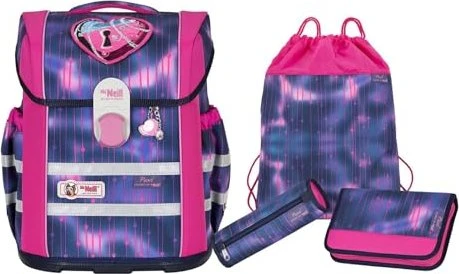 McNeill Ergo Mac Pearl Schultaschen-Set, 4-tlg.