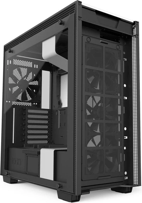 NZXT H700i weiß, Glasfenster