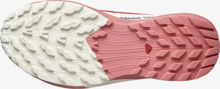 Salomon Sense Ride 5 tea rose/fiery red/vanilla ice (Damen)