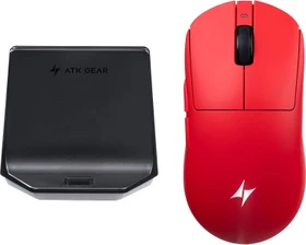 ATK Dragonfly A9 NB Ultra Wireless mit Ladestation, rot, USB