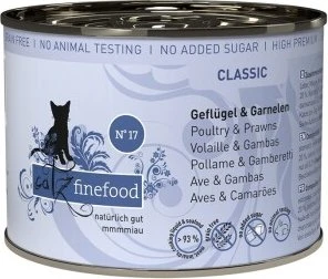 Catz finefood Classic No.17 Geflügel und Garnelen, 2.40kg (12x 200g)