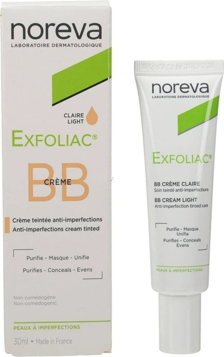 Noreva Exfoliac BB-Creme hell, 30ml