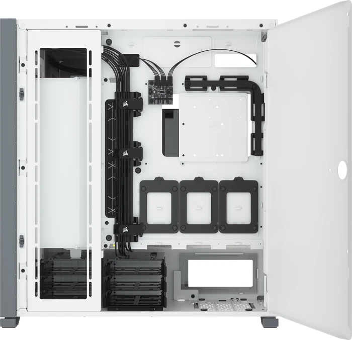 Corsair 7000D Airflow, weiß, Glasfenster
