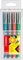 STABILO worker+ colorful Medium Tintenroller (Mine) sortiert, 4er-Set, Etui Vorschaubild