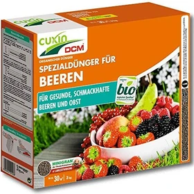 Cuxin DCM Spezialdünger für Beeren & Obstbäume, 3kg