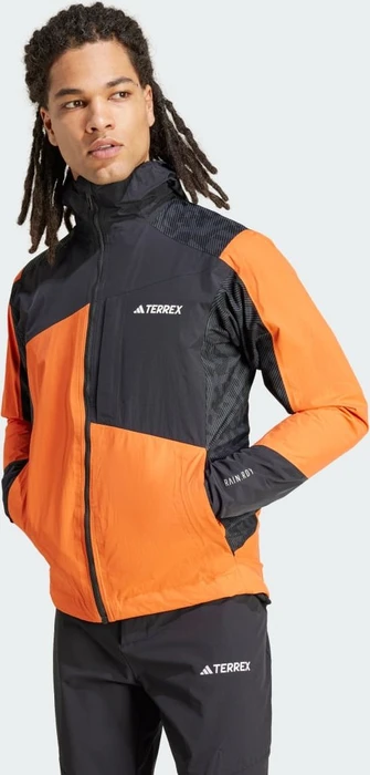 adidas Terrex Xperior Hybrid Rain.RDY Funktionsjacke semi impact orange/black (Herren)