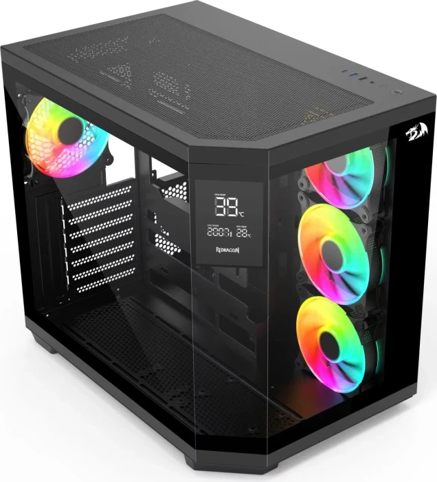 Redragon Vision ARGB, Glasfenster