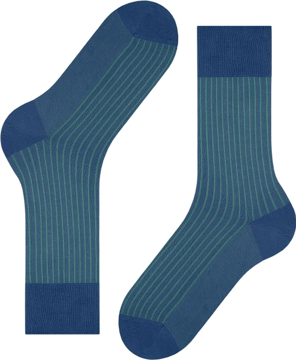 Falke Oxford Stripe Socken cobalt blue (Herren)