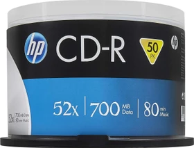 HP CD-R 80min/700MB, 52x, 50er Spindel